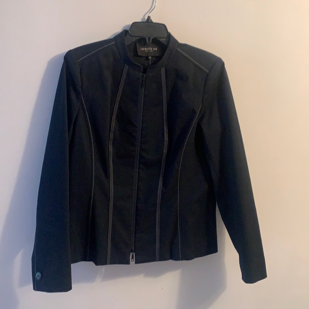Lafayette 148 blazer size 14